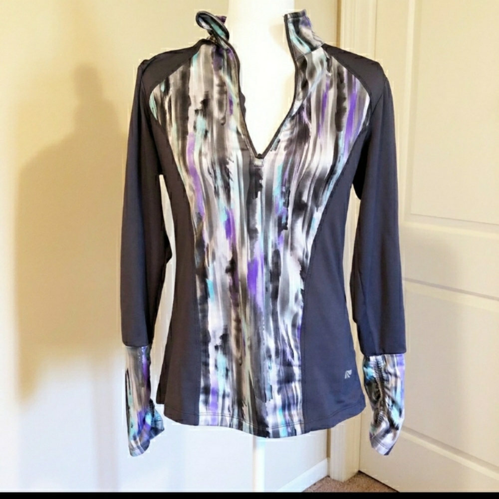Marika tek 1/4 zip pullover M